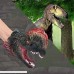 NEWBEGIN Tyrannosaurus Double Crown Dinosaur Hand Puppet Soft Rubber Realistic Spines Dragon Dinosaur Toy Kids Adult,2 Pack B07GP2S3Q4